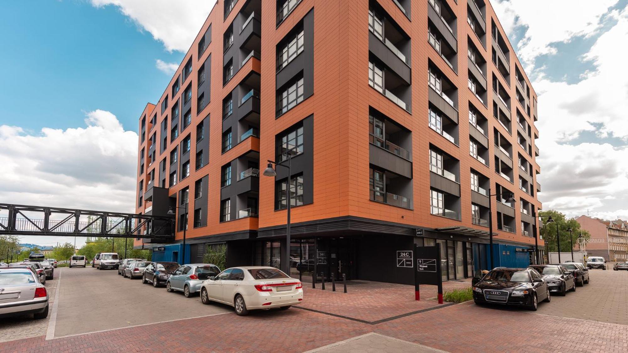 Flatbook - City Center Apartments Doki Living Gdańsk Eksteriør bilde