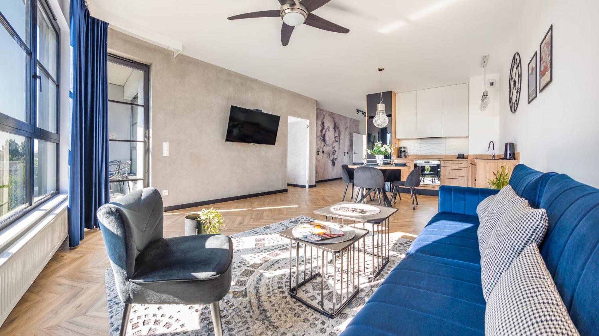 Flatbook - City Center Apartments Doki Living Gdańsk Eksteriør bilde